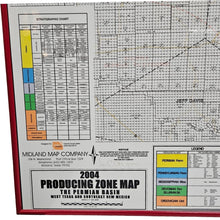 Load image into Gallery viewer, Permian Basin Oil &amp; Gas Map