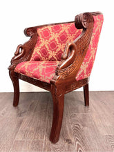 Load image into Gallery viewer, French Empire Swan Chair