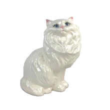 Load image into Gallery viewer, Persian Cat Ceramic Sculpture