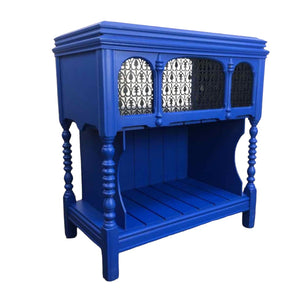 Electric Blue Console