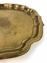 Load image into Gallery viewer, Embossed Brass Tray