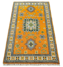 Load image into Gallery viewer, Orange Gabbeh Style Rug