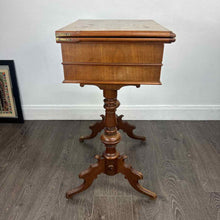 Load image into Gallery viewer, Antique Danish Sewing Table