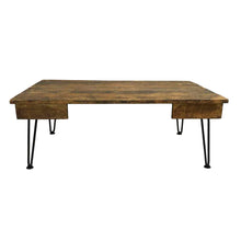 Load image into Gallery viewer, Rustic Modern Coffee Table