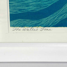Load image into Gallery viewer, Water Waves Block Print