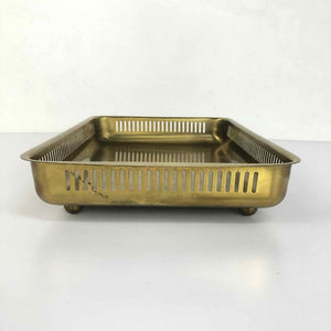 Brass Footed Tray