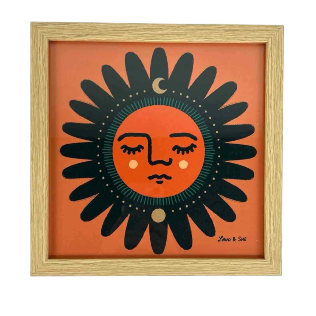 Keep Moving Forward Sun Print