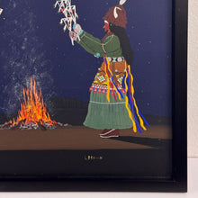 Load image into Gallery viewer, Navajo Dance Framed Painting