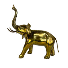 Load image into Gallery viewer, Large Brass Elephant
