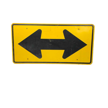Load image into Gallery viewer, Two Way Arrow Street Sign