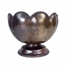 Load image into Gallery viewer, Large Brass Footed Bowl