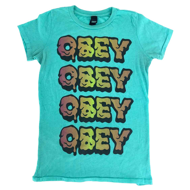 Obey Drip Lettering T-Shirt
