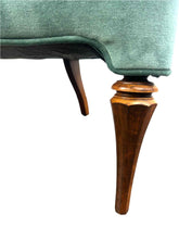 Load image into Gallery viewer, Blue Velvet Chair