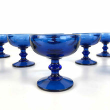 Load image into Gallery viewer, Cobalt Blue Dessert Cups