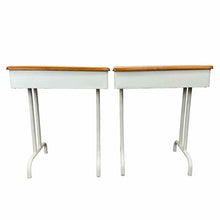 Load image into Gallery viewer, Metal School Desks