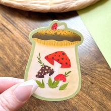 Load image into Gallery viewer, Merry Mushroom Canister Sticker