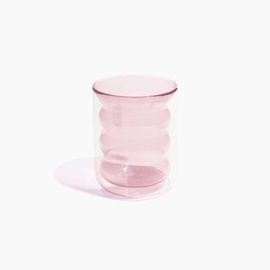 Wavy Double Wall Glass