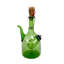 Load image into Gallery viewer, Italian Green Glass Decanter