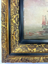 Load image into Gallery viewer, Ship at Sea Framed Painting