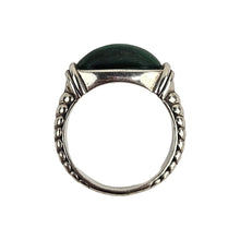 Load image into Gallery viewer, Malachite &amp; Sterling Ring