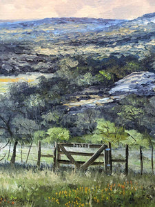 Texas Hill Country Painting