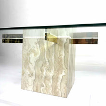 Load image into Gallery viewer, Travertine Coffee Table