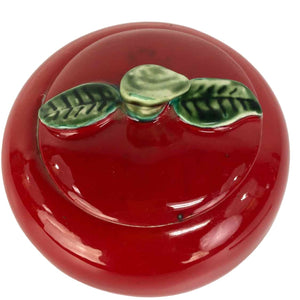 English Apple Canister