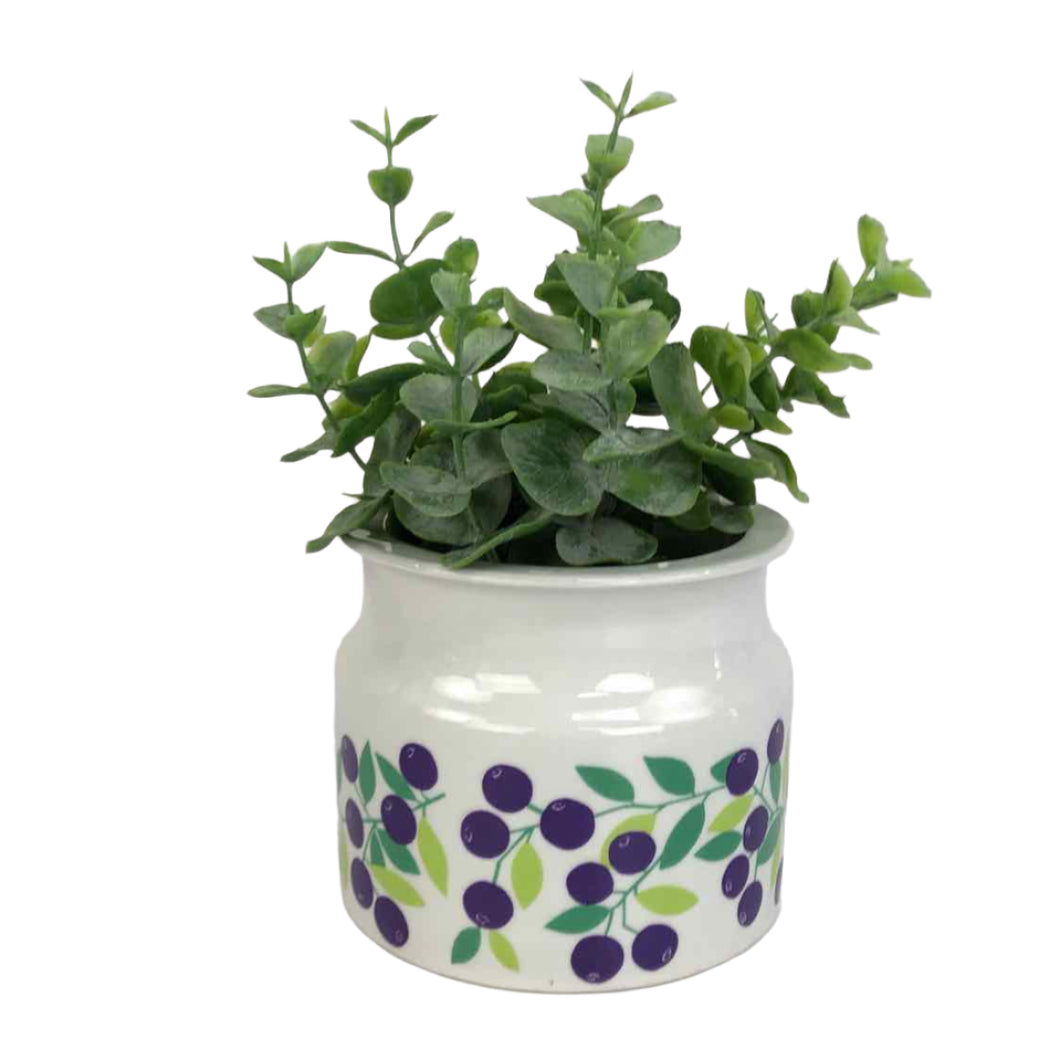 Blueberry Porcelain Jar