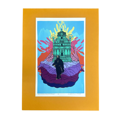 Quantum Parker Aboard the Vimana Print