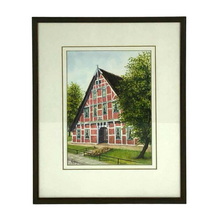 Load image into Gallery viewer, German House Watercolor Painting