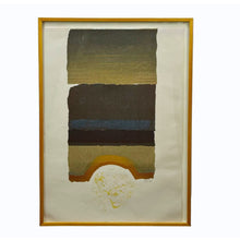 Load image into Gallery viewer, Abstract Embossed Lithograph Print