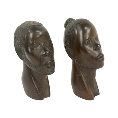 Carved Wooden Heads