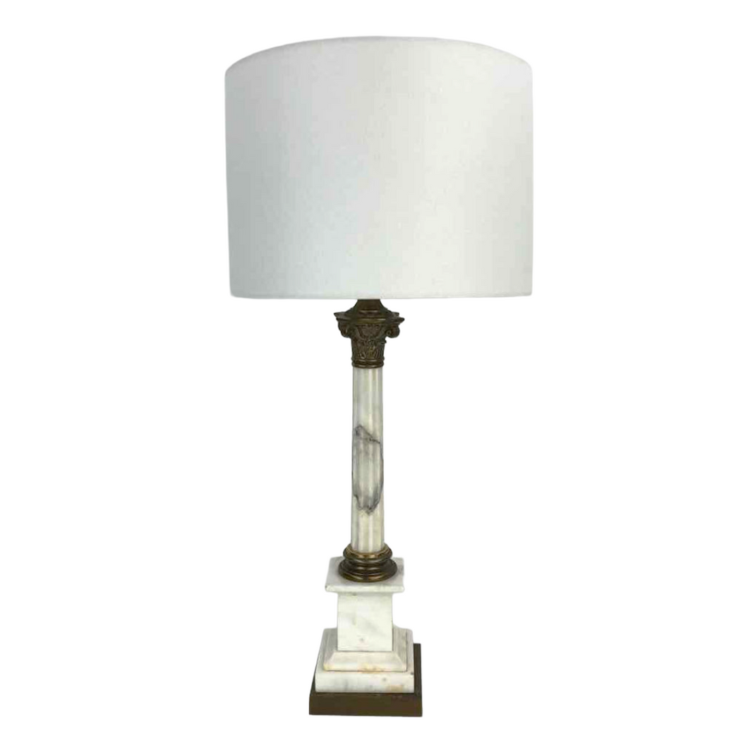 Italian Marble Table Lamp