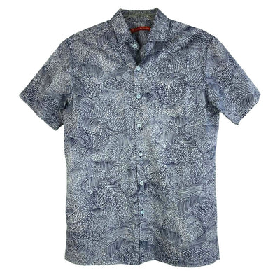 Blue Waves Mens Shirt