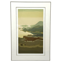Load image into Gallery viewer, Coastal Landcsape Serigraph Print