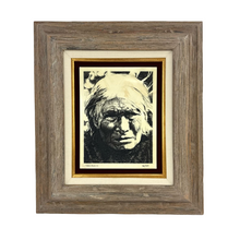 Load image into Gallery viewer, Nez Perce Woman Marble Etching