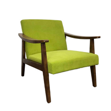 Load image into Gallery viewer, Modern Green Arm Chair