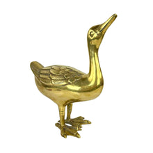 Load image into Gallery viewer, Large Brass Duck