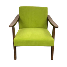 Load image into Gallery viewer, Modern Green Arm Chair