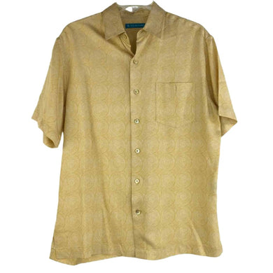 Gold Swirls Mens Shirt