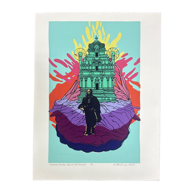 Quantum Parker Aboard the Vimana Print