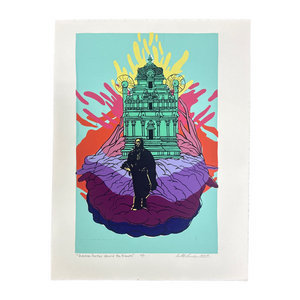 Quantum Parker Aboard the Vimana Print