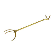 Load image into Gallery viewer, Brass Fireplace Log Grabber