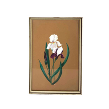 Load image into Gallery viewer, Iris Flower Framed Painting