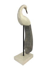Load image into Gallery viewer, Travertine Bird Sculpture
