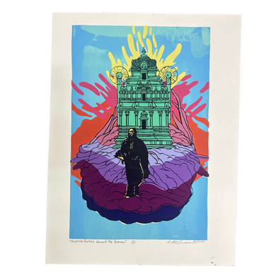 Quantum Parker Aboard the Vimana Print