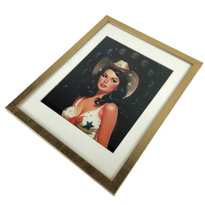 Space Cowgirl Print