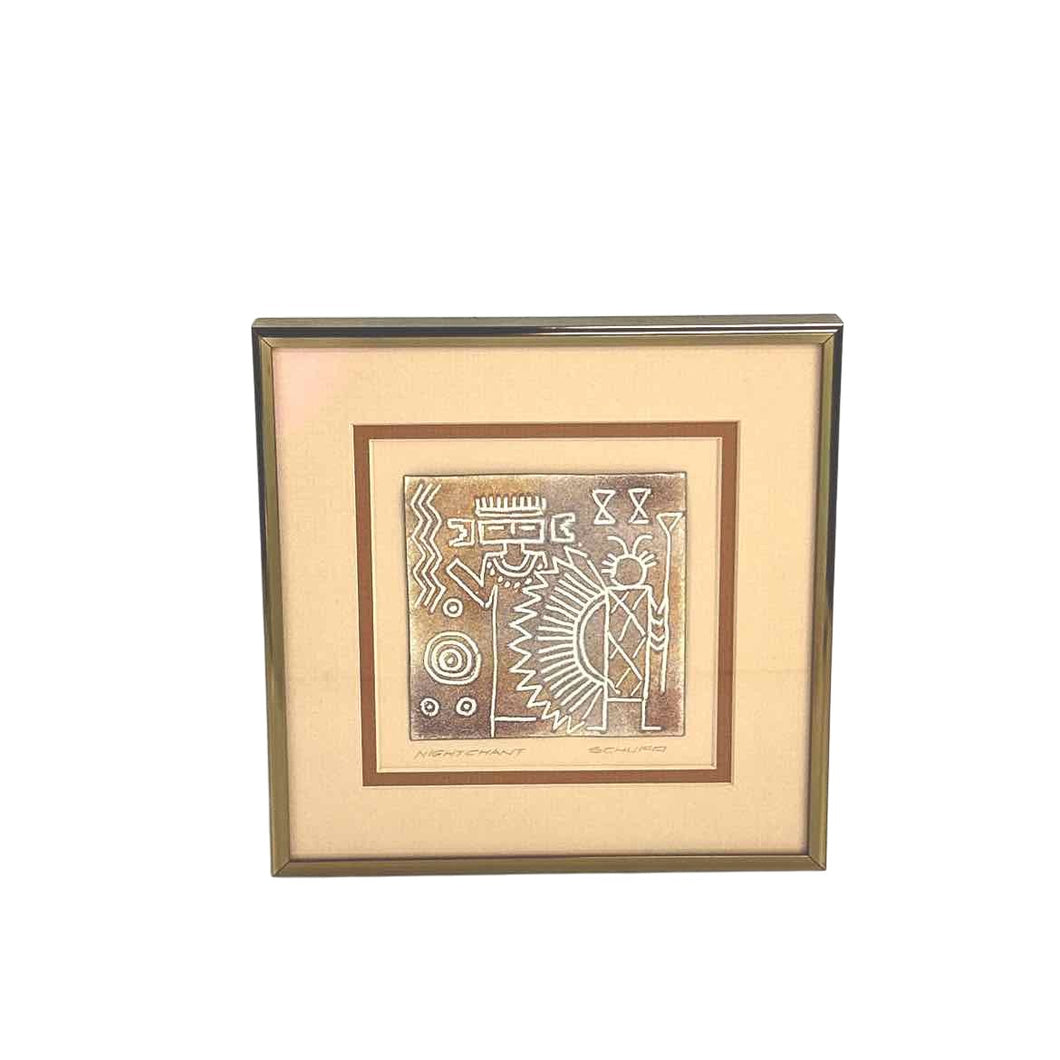 Native American Enamel Art