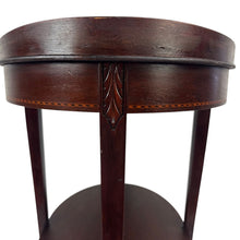 Load image into Gallery viewer, Mahogany Oval Side Table