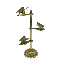 Load image into Gallery viewer, Brass Butterfly Clip Stand